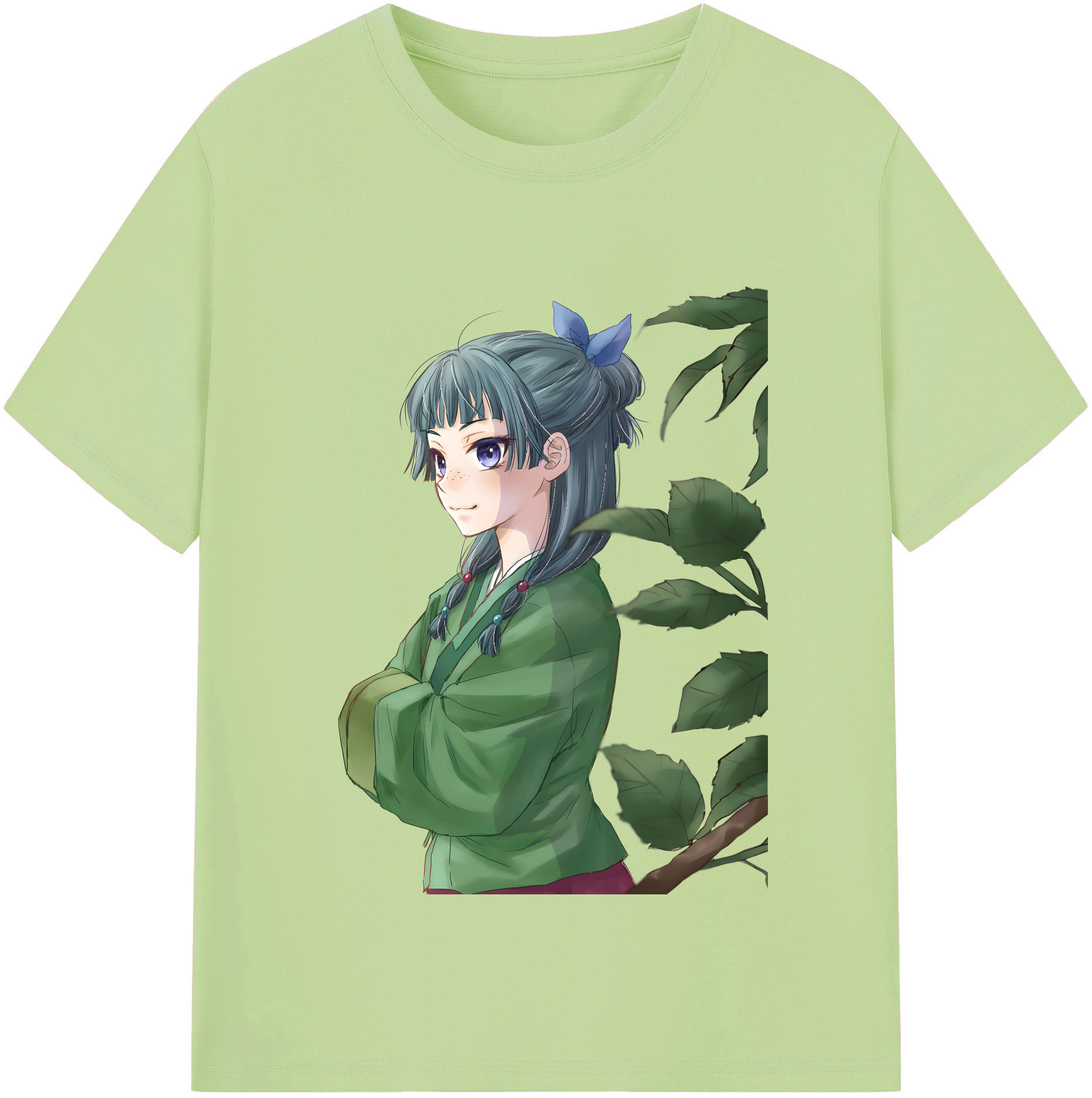 （画像用） 薬屋のひとりごと The Apothecary Diaries 綿100％半袖Tシャツ（フロントプリント）
